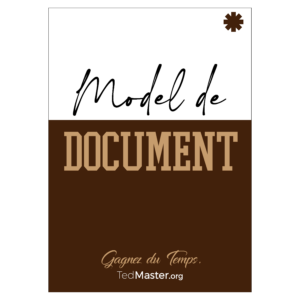 Model de Document by TedMaster.org