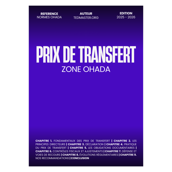 Prix de transfert - Zone OHADA